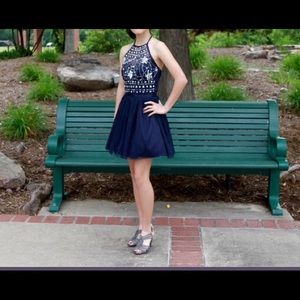 Navy formal/prom dress